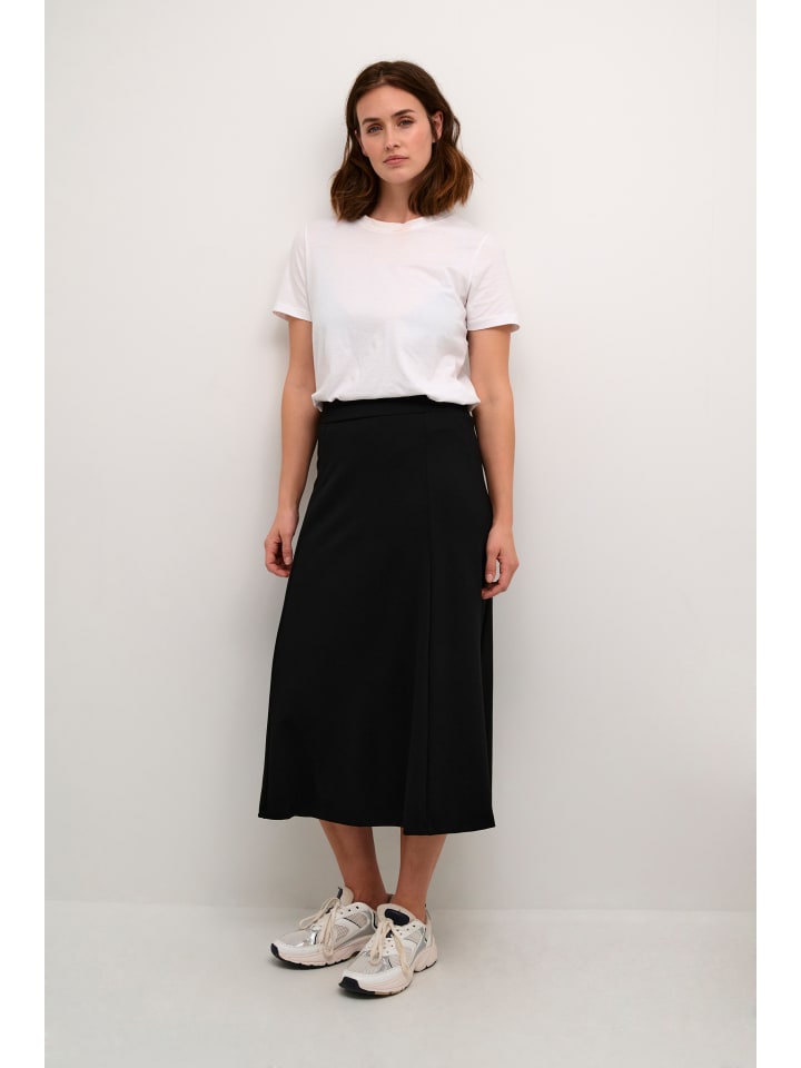 Юбка длиной до колена Kaffe, глубокий черный
Юбка длиной до колена Kaffe, глубокий черный