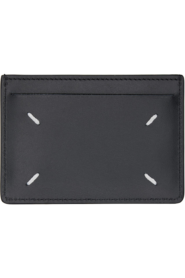 Небольшой кожаный держатель для карт Maison Margiela, черный
Небольшой кожаный держатель для карт Maison Margiela, черный