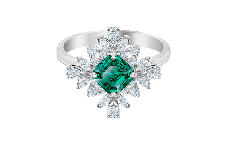 Swarovski Кольца Palace для женщин, серебро, зеленый
Swarovski Кольца Palace для женщин, серебро, зеленый