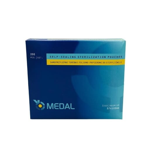 Медаль, Фольга и бумажные пакеты для стерилизации 57х100., Medal
Медаль, Фольга и бумажные пакеты для стерилизации 57х100., Medal