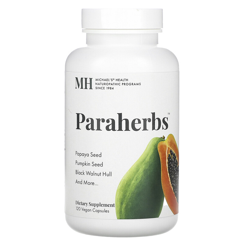 Michael's Naturopathic, Paraherbs`` 120 веганских капсул
Michael's Naturopathic, Paraherbs`` 120 веганских капсул