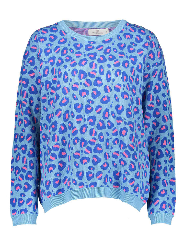 Пуловер Zwillingsherz, цвет hellblau/blau
Пуловер Zwillingsherz, цвет hellblau/blau