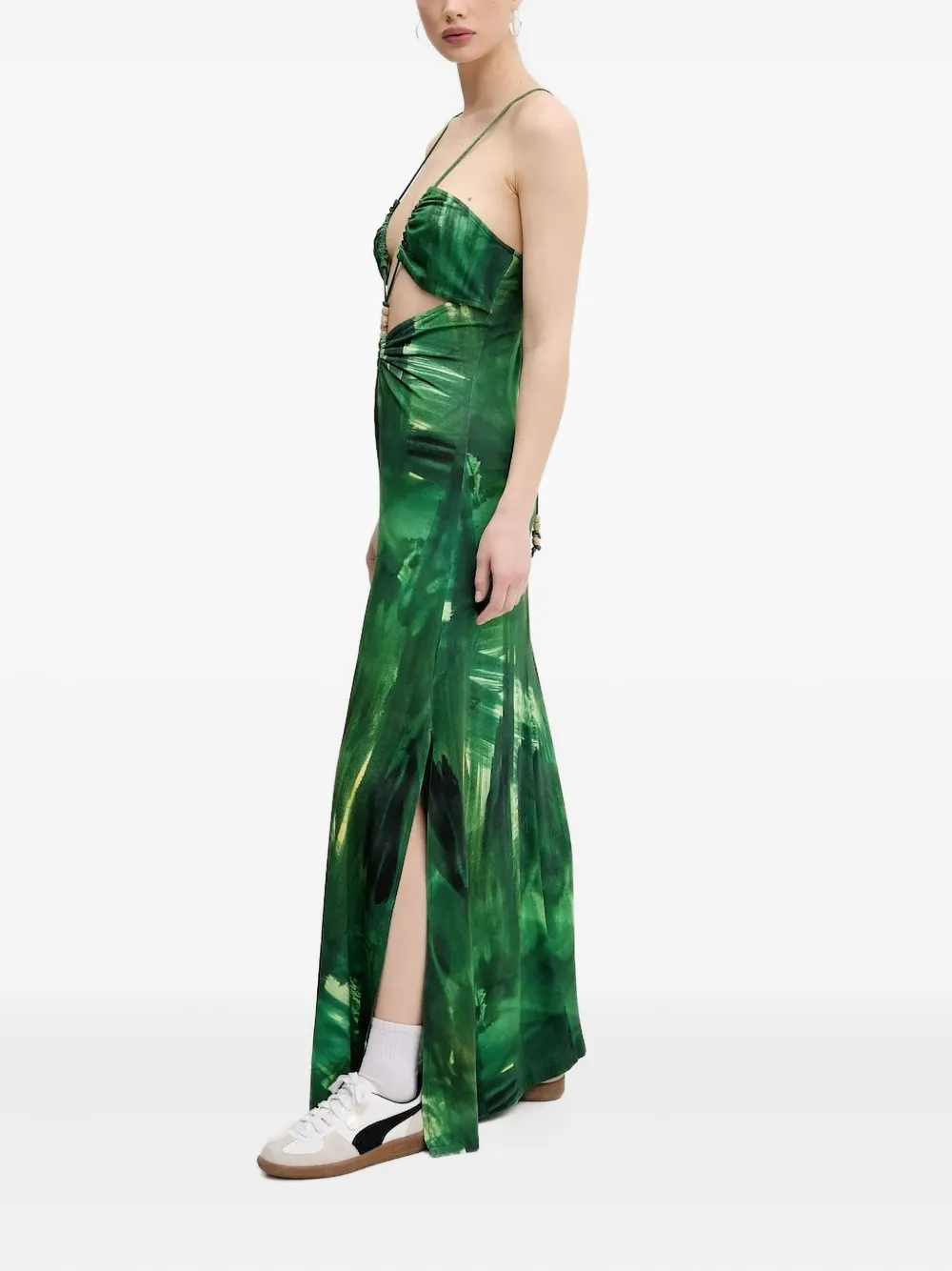 Платье макси с завязками и принтом Desigual, зеленый
Платье макси с завязками и принтом Desigual, зеленый