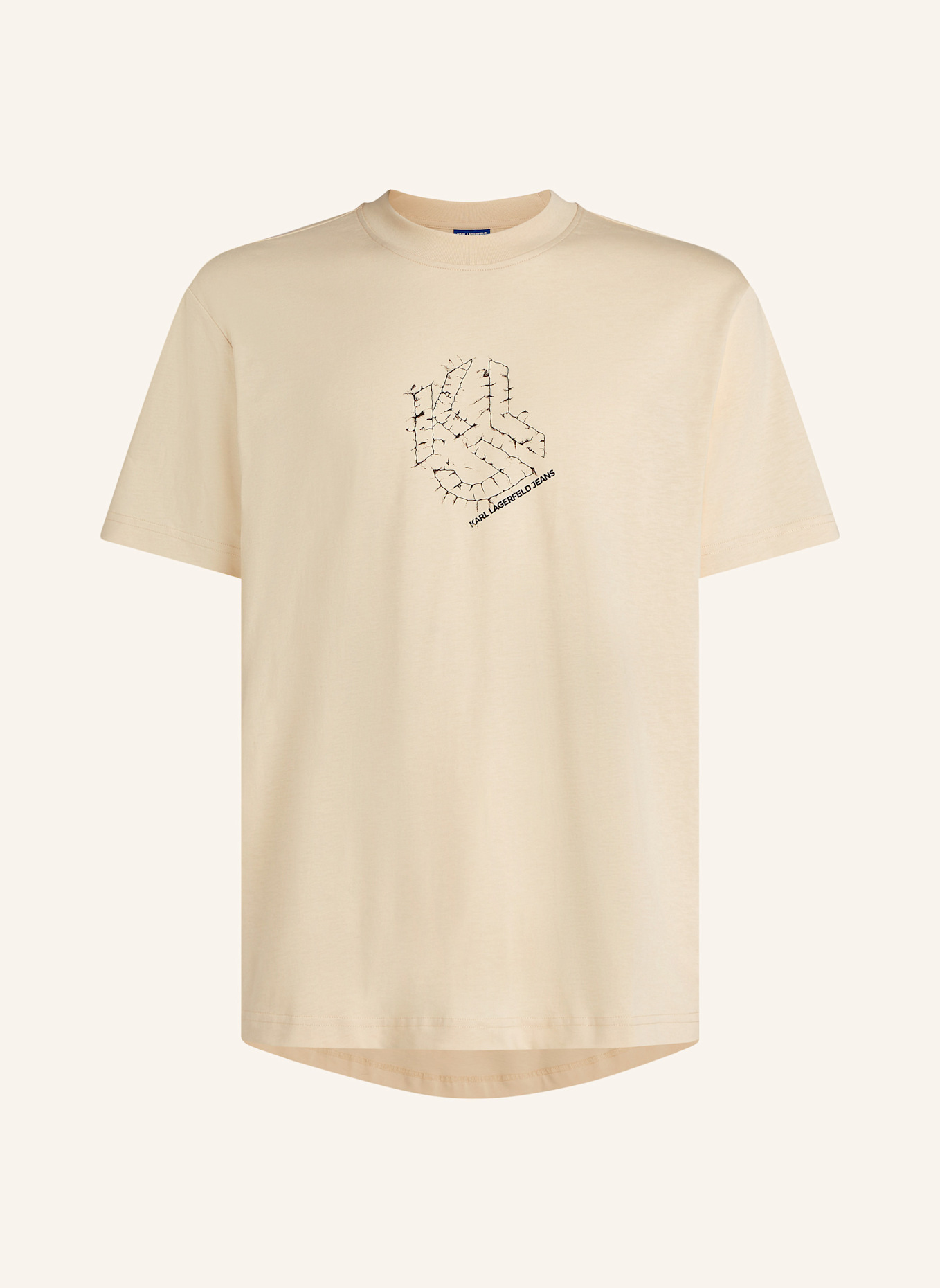 Футболка Karl Lagerfeld Jeans, бежевый
Футболка Karl Lagerfeld Jeans, бежевый