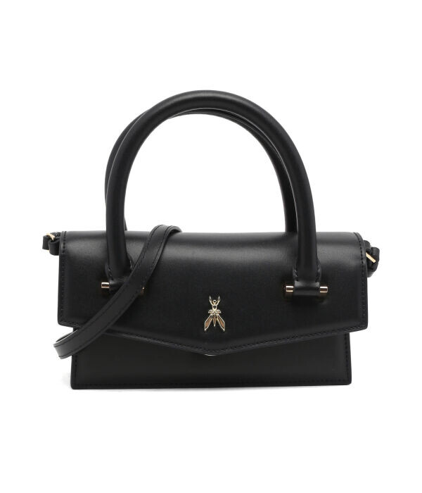 Сумка женская Patrizia Pepe мини с логотипом, черный
Сумка женская Patrizia Pepe мини с логотипом, черный