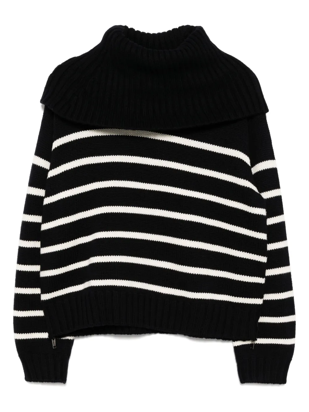 Полосатый джемпер с высоким воротником Monse, синий
Полосатый джемпер с высоким воротником Monse, синий