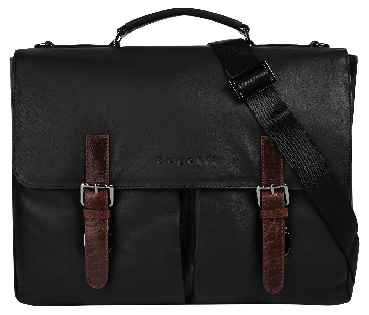 Портфель bugatti "CORSO DELUXE", натуральная кожа, черный
Портфель bugatti "CORSO DELUXE", натуральная кожа, черный