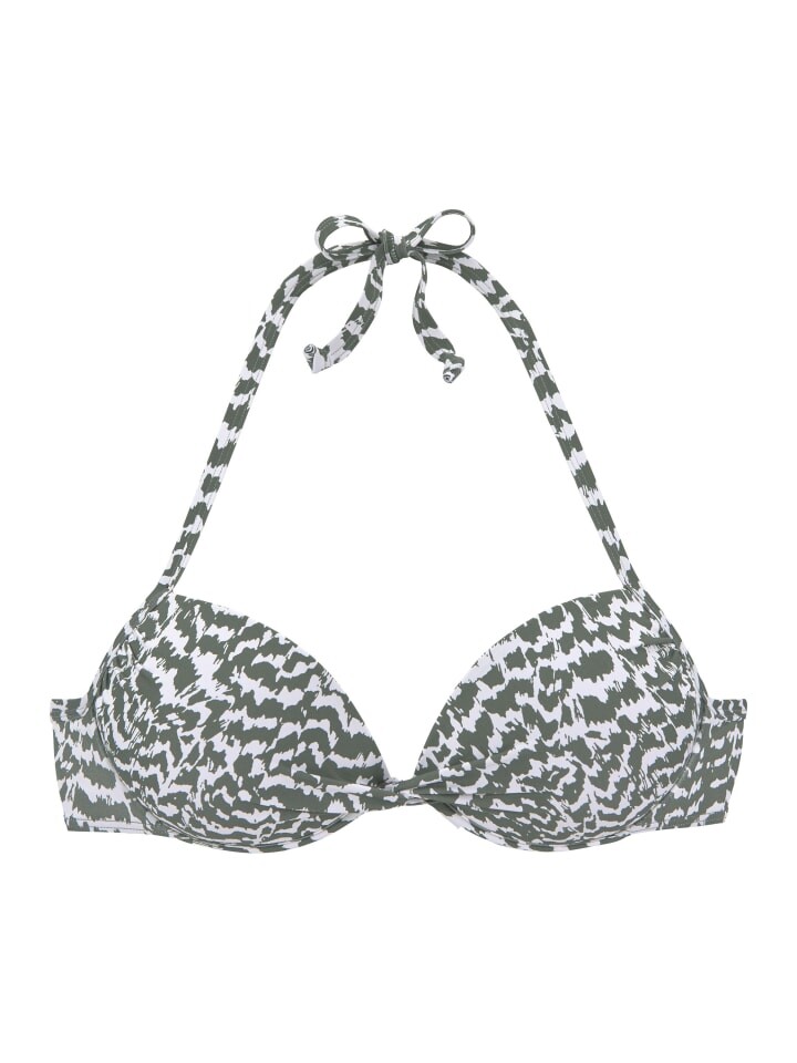 Верх бикини LASCANA, цвет oliv/bedruckt
Верх бикини LASCANA, цвет oliv/bedruckt