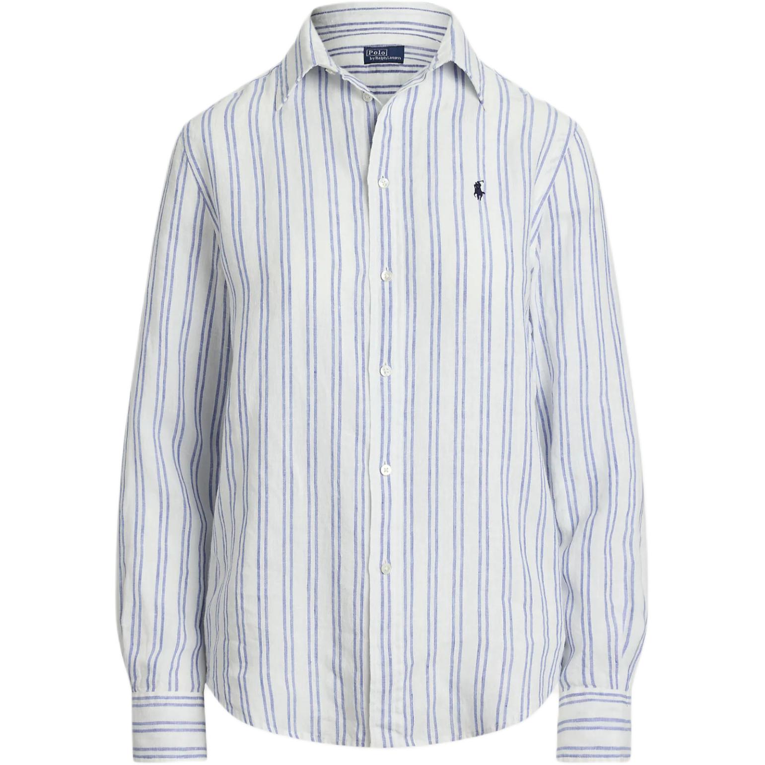 Полосатая рубашка Polo Ralph Lauren, синий
Полосатая рубашка Polo Ralph Lauren, синий