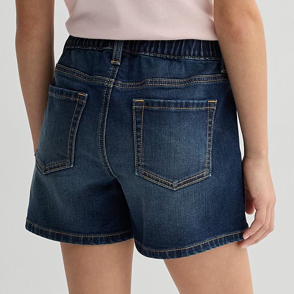 Джинсовые шорты для девочек 6-20 лет на резинке, размеры regular и plus So, Medium Wash
Джинсовые шорты для девочек 6-20 лет на резинке, размеры regular и plus So, Medium Wash
