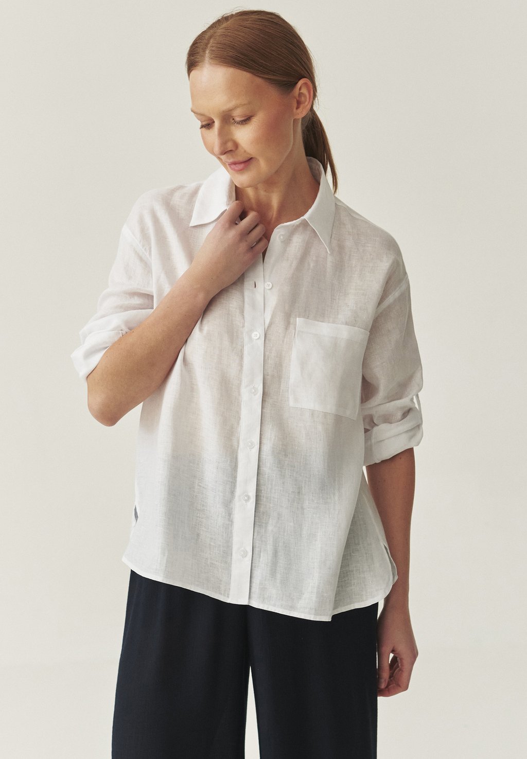 Блузка на пуговицах HANNA TATUUM, белый
Блузка на пуговицах HANNA TATUUM, белый