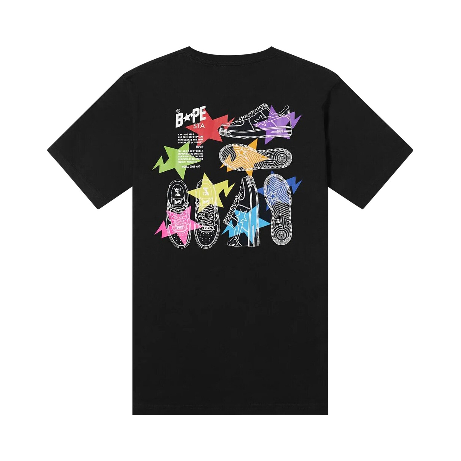 Футболка BAPE Sta Illustration, Черная
Футболка BAPE Sta Illustration, Черная