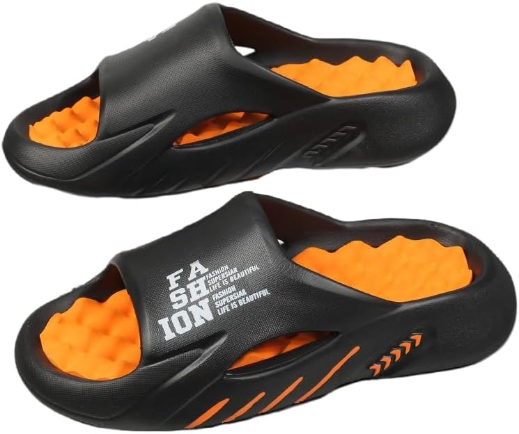 Мужские модные тапочки больших размеров с мягкой подошвой, легкие для дома и душа, противоскользящие пляжные шлепанцы, уютные тапочки, массажные сандалии из ЭВА Generic, черный
Мужские модные тапочки больших размеров с мягкой подошвой, легкие для дома и душа, противоскользящие пляжные шлепанцы, уютные тапочки, массажные сандалии из ЭВА Generic, черный