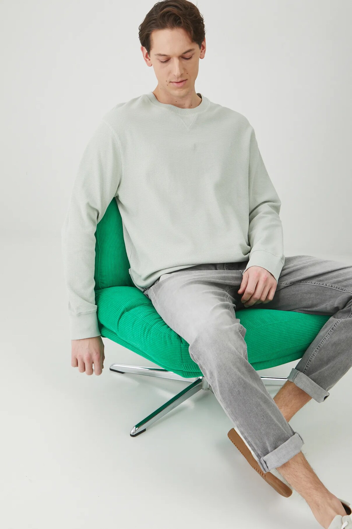 Лонгслив, хлопок Medicine, зеленый
Лонгслив, хлопок Medicine, зеленый