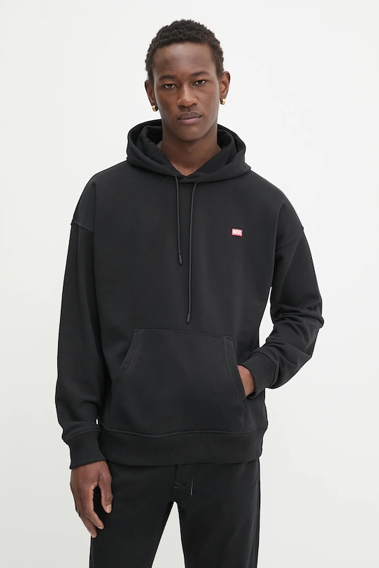 Толстовка Diesel, черный 
Толстовка Diesel, черный