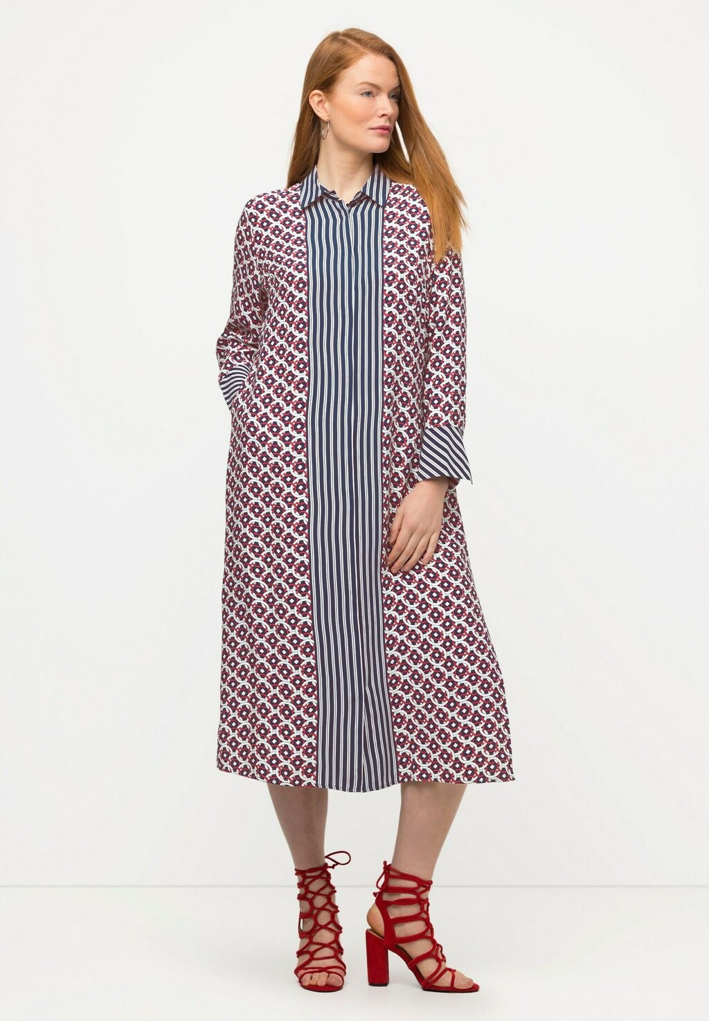 Платье-рубашка Ulla Popken
Платье-рубашка Ulla Popken