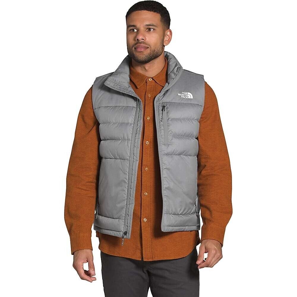The North Face Aconagua 2 NF0A4R2FDYY Мужской серый пуховый жилет с молнией во всю длину XS NCL735, серый
The North Face Aconagua 2 NF0A4R2FDYY Мужской серый пуховый жилет с молнией во всю длину XS NCL735, серый