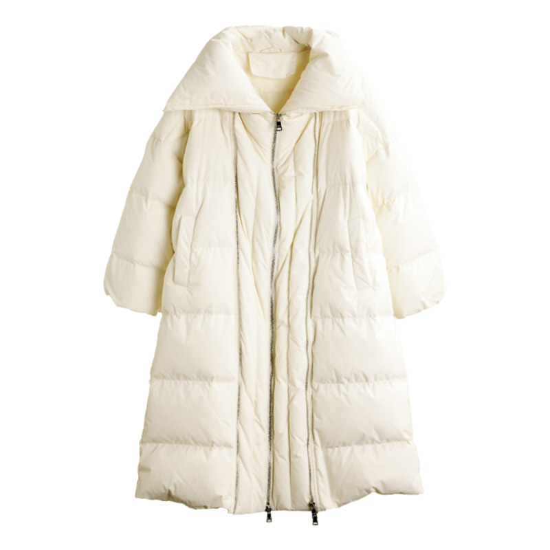 ELLE Пуховик Women's Ecru Lapel Thickened Others
ELLE Пуховик Women's Ecru Lapel Thickened Others