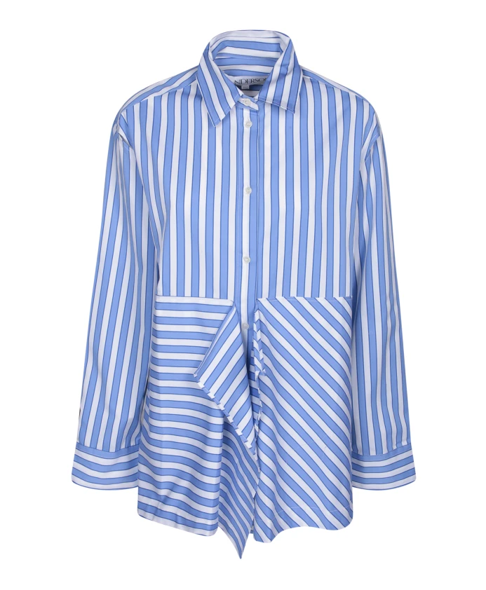 Расклешенная рубашка с вырезами Jw Anderson, синий
Расклешенная рубашка с вырезами Jw Anderson, синий