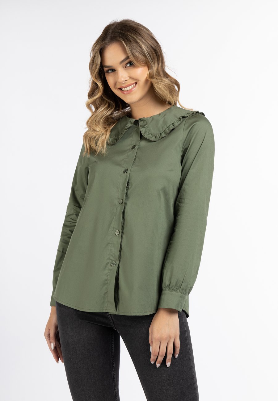 Блуза DreiMaster Button-down blouse, Olivgrün/Olive
Блуза DreiMaster Button-down blouse, Olivgrün/Olive