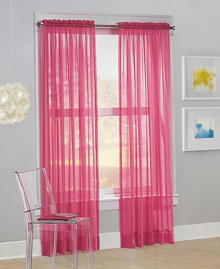 Штора с прозрачным карнизом Calypso Voile, 63 дюйма x 59 дюймов No. 918, розовый
Штора с прозрачным карнизом Calypso Voile, 63 дюйма x 59 дюймов No. 918, розовый