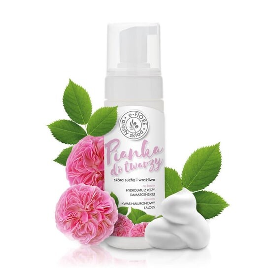Омолаживающая очищающая пенка для лица на основе гидролата дамасской розы, 150 мл E-Fiore
Омолаживающая очищающая пенка для лица на основе гидролата дамасской розы, 150 мл E-Fiore