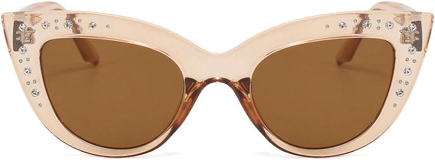 Солнцезащитные очки «кошачий глаз» с бриллиантами, женские, в стиле ретро, украшенные стразами, сверкающие кристаллами и жемчугом, роскошные очки с блестками helena, Champagne
Солнцезащитные очки «кошачий глаз» с бриллиантами, женские, в стиле ретро, украшенные стразами, сверкающие кристаллами и жемчугом, роскошные очки с блестками helena, Champagne