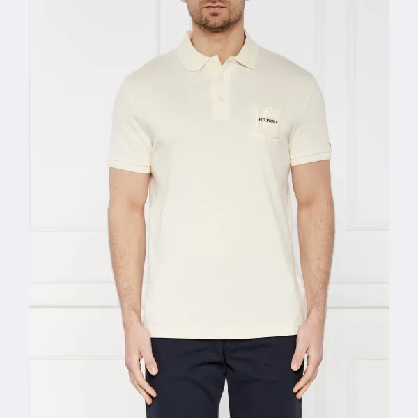 Рубашка поло стандартного кроя Tommy Hilfiger, экрю
Рубашка поло стандартного кроя Tommy Hilfiger, экрю
