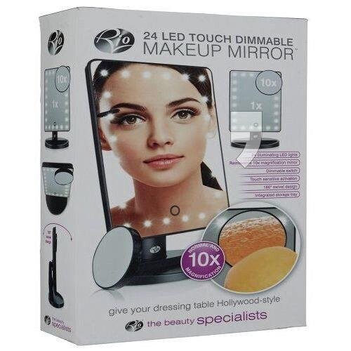 Зеркало косметическое RIO BEAUTY MMSP, цвет черный
Зеркало косметическое RIO BEAUTY MMSP, цвет черный