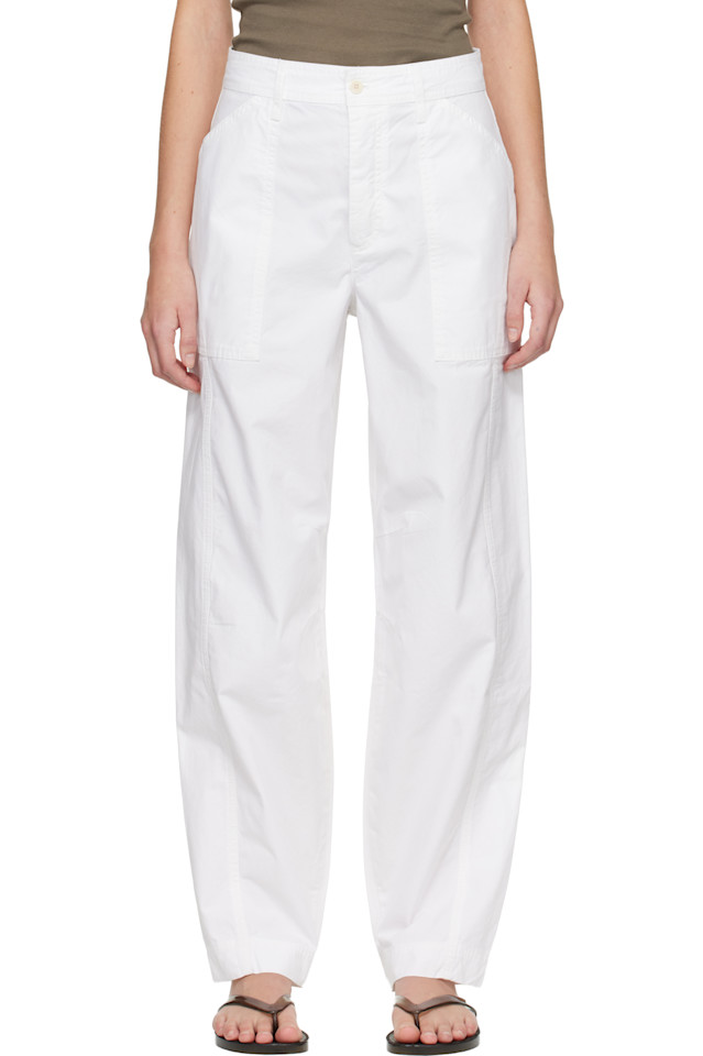 Matteau Белые свободные брюки-карго
Matteau Белые свободные брюки-карго