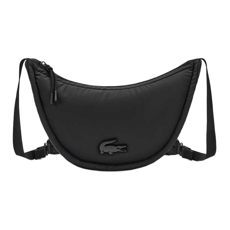 LACOSTE Однотонный черный унисекс поясной рюкзак, Black
LACOSTE Однотонный черный унисекс поясной рюкзак, Black
