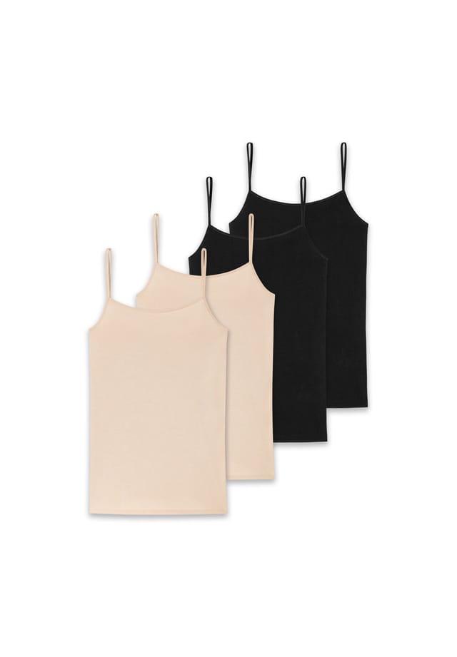 Спагетти топ упаковка из 4 шт - одинарный джерси серия 95/5 уни Schiesser, мультиколор
Спагетти топ упаковка из 4 шт - одинарный джерси серия 95/5 уни Schiesser, мультиколор