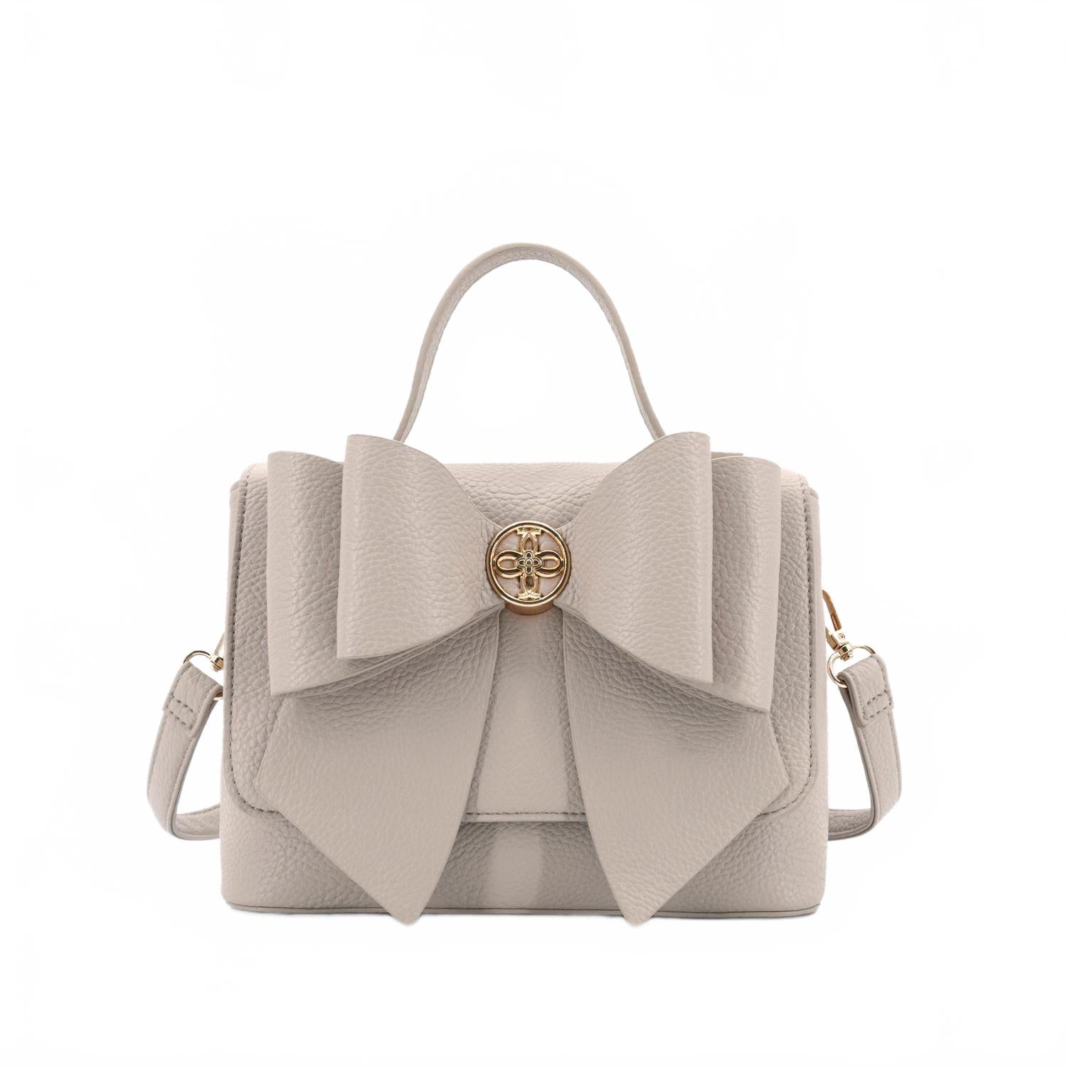 Женская сумка-кроссбоди Zoey Double Bow бежевая Like Dreams
Женская сумка-кроссбоди Zoey Double Bow бежевая Like Dreams