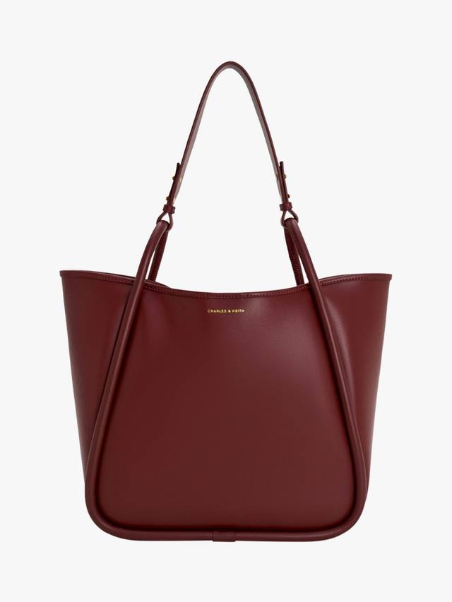Сумка-тоут Lyla Tubular Slouchy из искусственной кожи CHARLES & KEITH, Mulberry Plum
Сумка-тоут Lyla Tubular Slouchy из искусственной кожи CHARLES & KEITH, Mulberry Plum