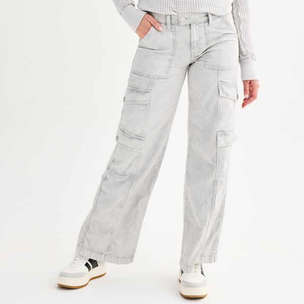 Брюки-карго с низкой посадкой и широкими штанинами, с шестью карманами, для юниоров So, цвет cloud storage
Брюки-карго с низкой посадкой и широкими штанинами, с шестью карманами, для юниоров So, цвет cloud storage