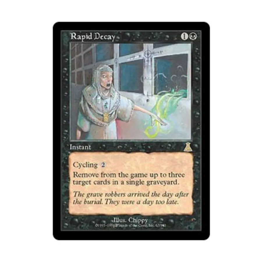 CCG Быстрый распад (клавиша R), MTG - Urza's Destiny
CCG Быстрый распад (клавиша R), MTG - Urza's Destiny