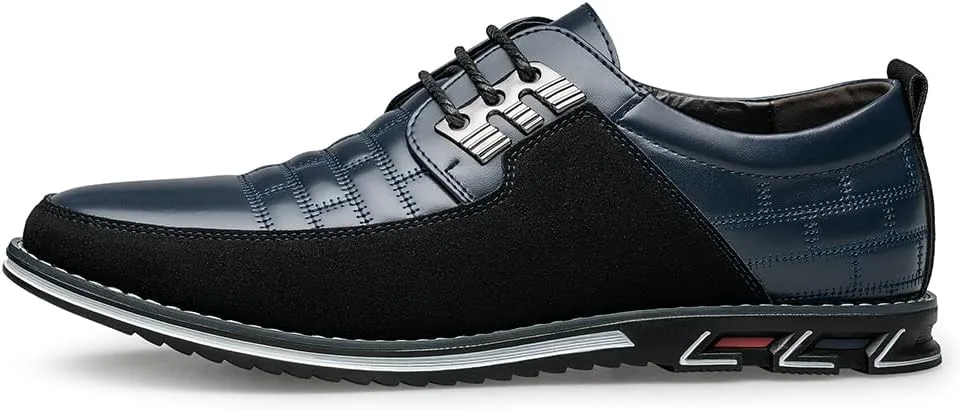 Мужские премиальные кожаные туфли с комфортом для делового и повседневного стиля, оксфорды, модные туфли-кроссовки, мягкие лоферы, дерби для офиса, работы, прогулок и вождения FLAGELI, синий
Мужские премиальные кожаные туфли с комфортом для делового и повседневного стиля, оксфорды, модные туфли-кроссовки, мягкие лоферы, дерби для офиса, работы, прогулок и вождения FLAGELI, синий