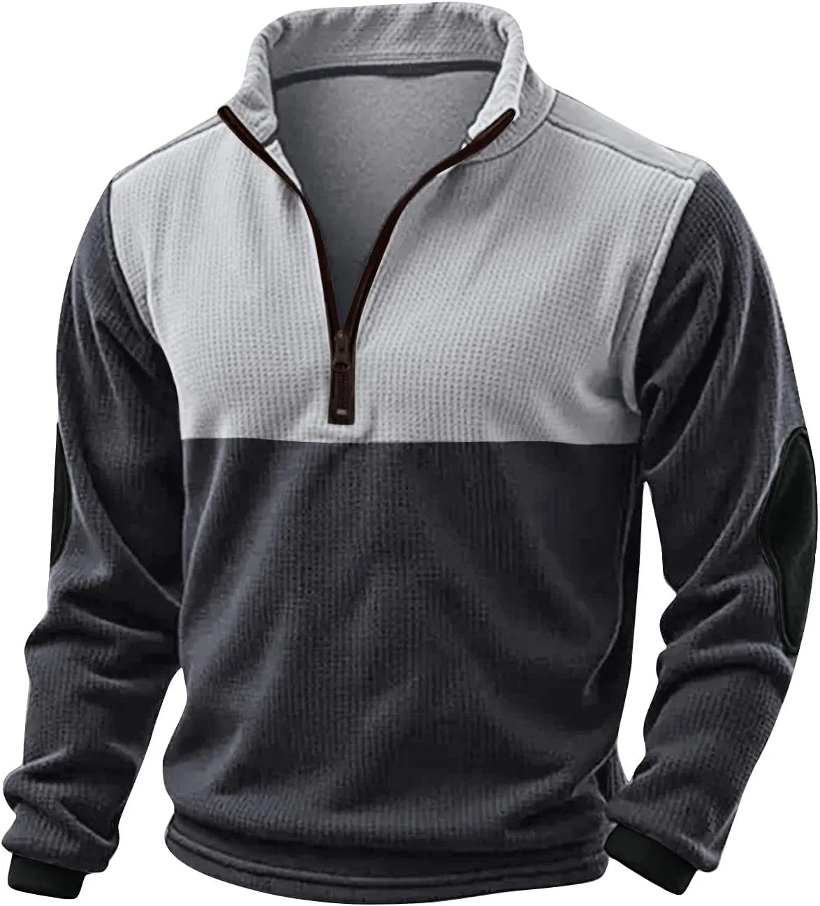 DuDubaby мужская мода толстовка Quarter Zip Up Pullover Polo Fleece
DuDubaby мужская мода толстовка Quarter Zip Up Pullover Polo Fleece