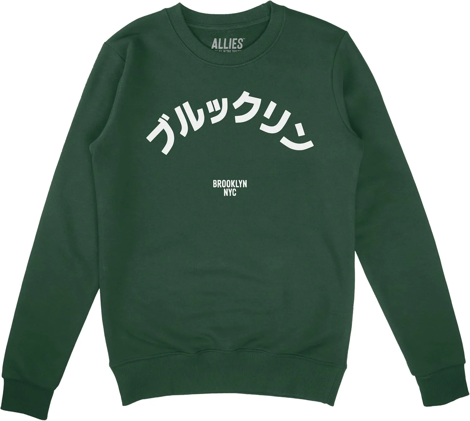 Свитшот Allies Brooklyn | Японский флисовый толстовк для мужчин
Свитшот Allies Brooklyn | Японский флисовый толстовк для мужчин