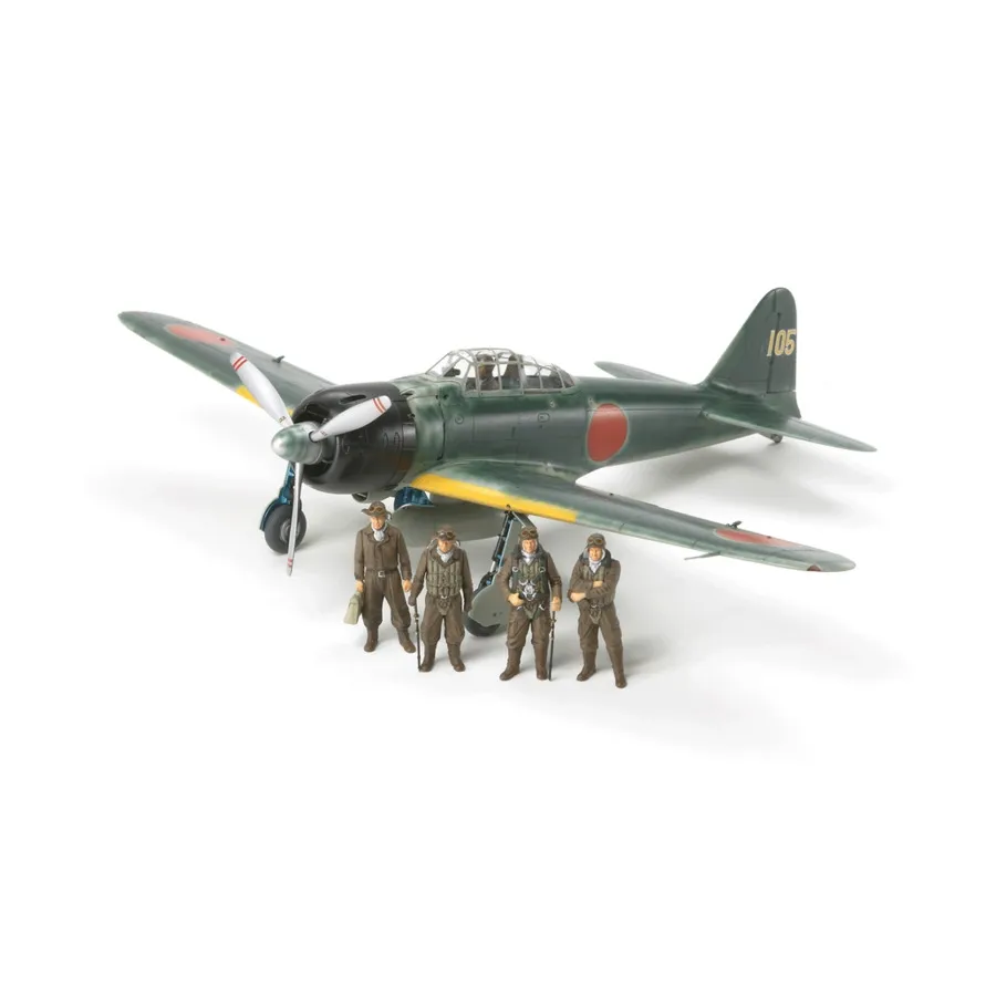 Mitsubishi A6M3A/3A (Зик), Military Aircraft Models (1:48) (Tamiya)
Mitsubishi A6M3A/3A (Зик), Military Aircraft Models (1:48) (Tamiya)