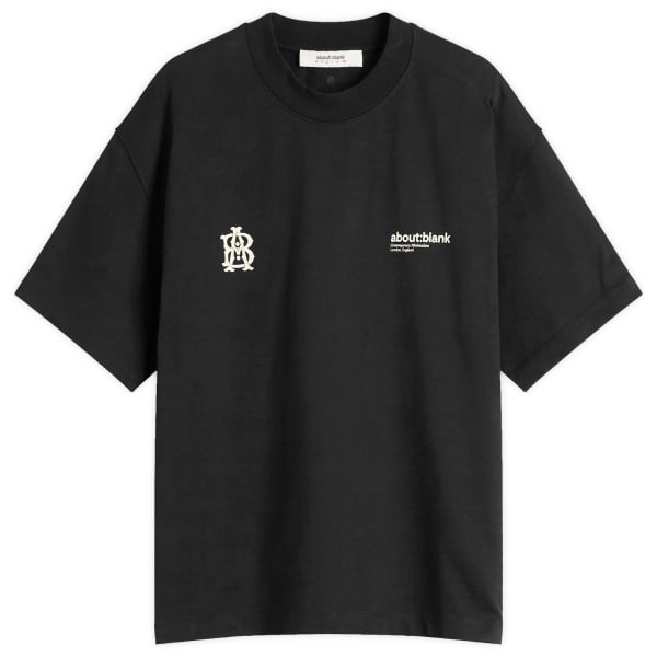 Футболка с двойным логотипом About:Blank, черный/экрю
Футболка с двойным логотипом About:Blank, черный/экрю