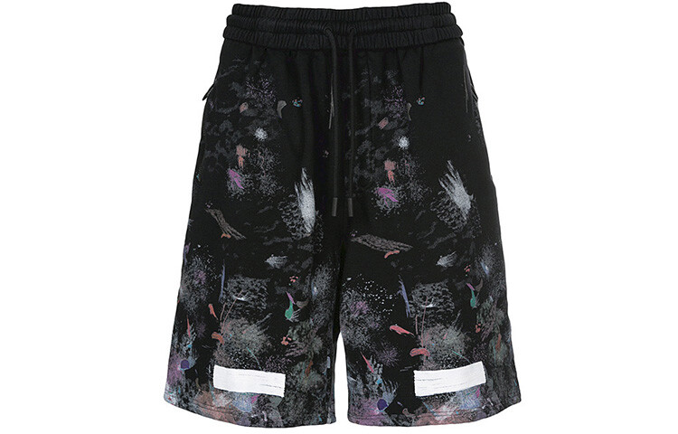 Шорты мужские Off-White с принтом, черный / фиолетовый
Шорты мужские Off-White с принтом, черный / фиолетовый