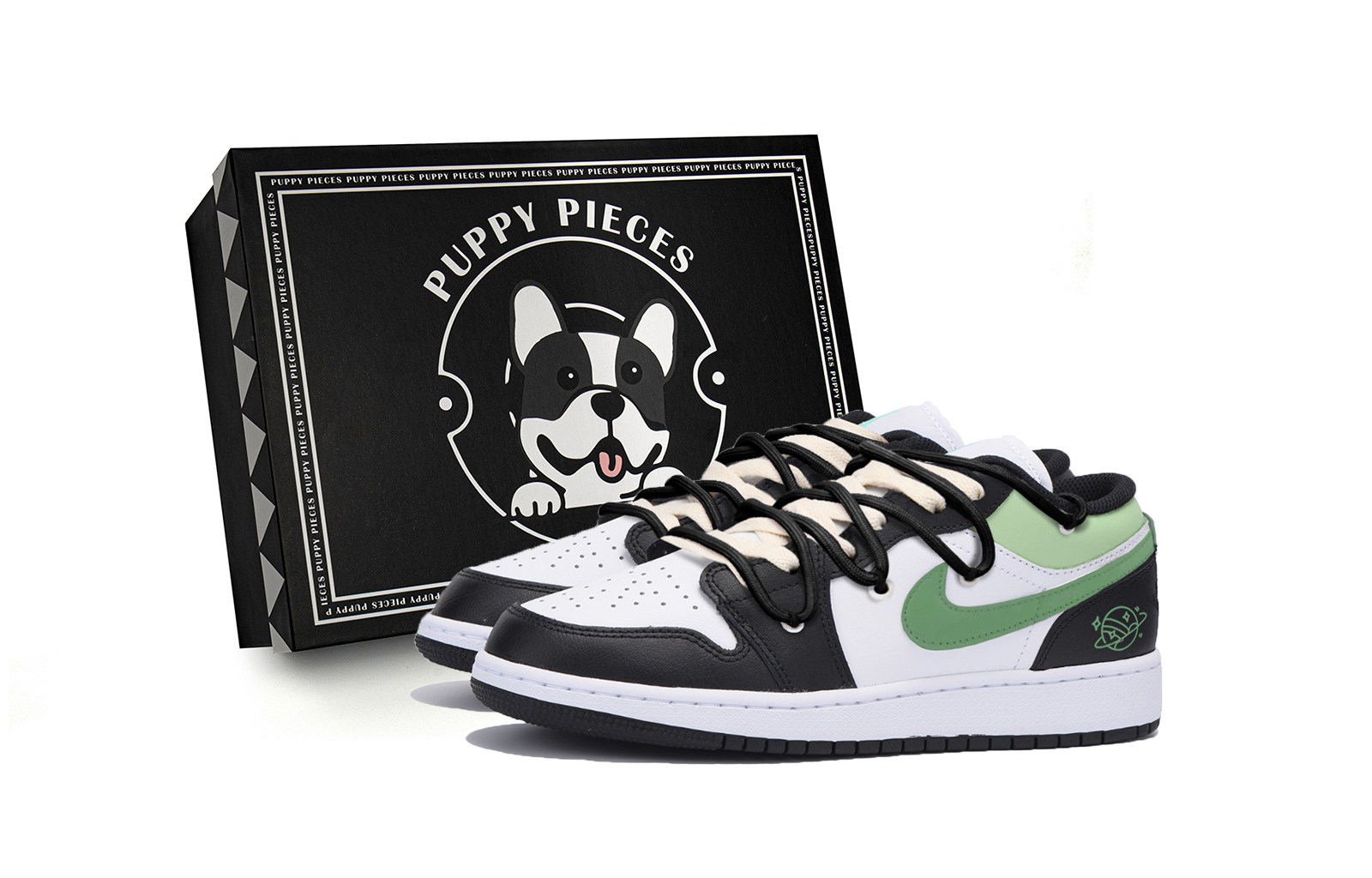 Jordan Баскетбольные кроссовки Air 1 с низким верхом, износостойкие и нескользящие, винтажные, мужские, черно-зеленые
Jordan Баскетбольные кроссовки Air 1 с низким верхом, износостойкие и нескользящие, винтажные, мужские, черно-зеленые