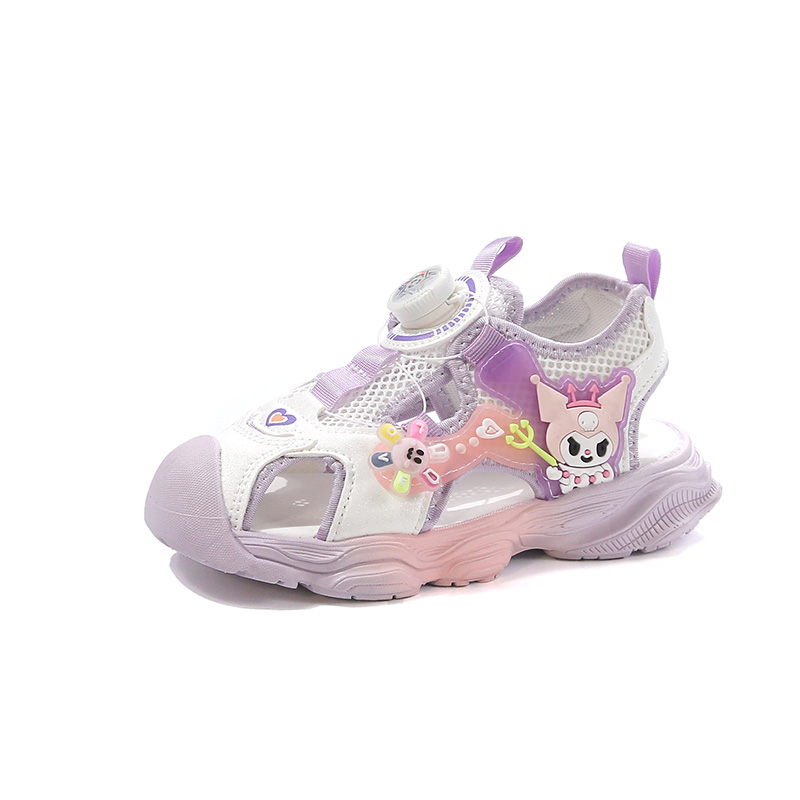 Сандалии детские, противоскользящие, износостойкие FIRS Kids, фиолетовый 
Сандалии детские, противоскользящие, износостойкие FIRS Kids, фиолетовый