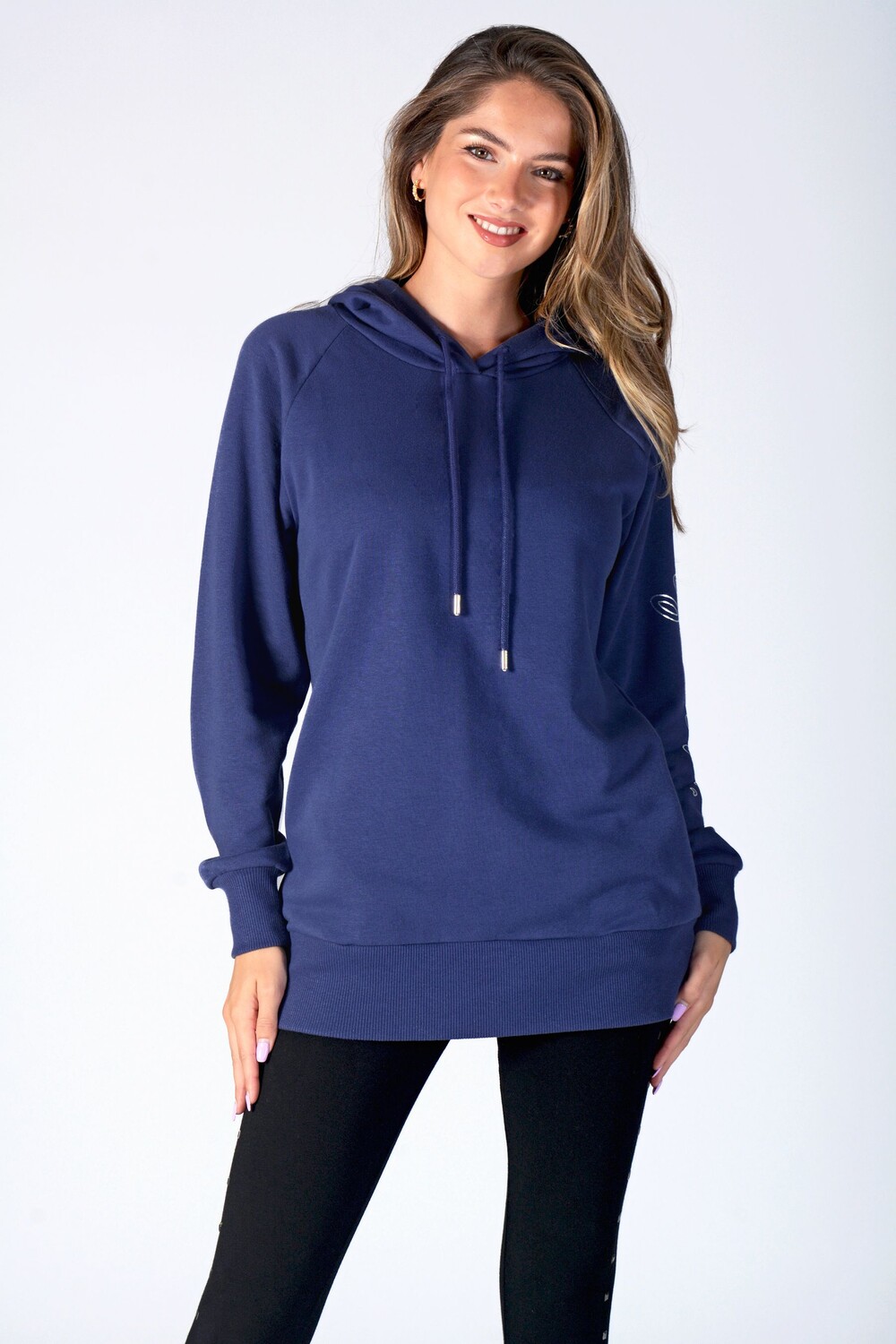 Длинное худи темно-синего цвета с логотипом Pineapple, синий
Длинное худи темно-синего цвета с логотипом Pineapple, синий