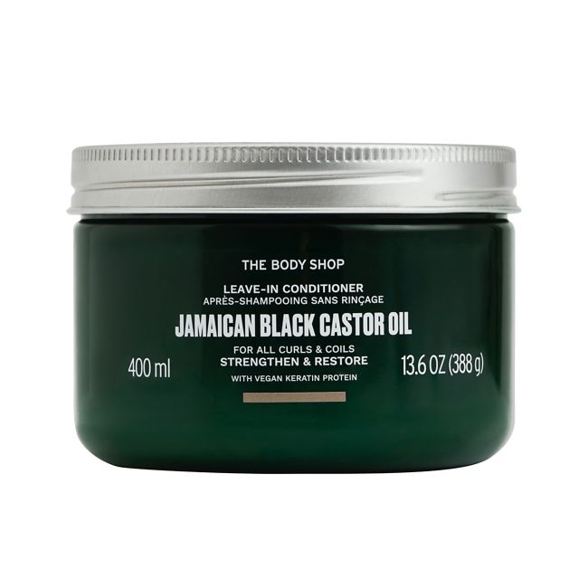Ямайский черный касторовый кондиционер для волос, несмываемый The Body Shop, 400 мл
Ямайский черный касторовый кондиционер для волос, несмываемый The Body Shop, 400 мл