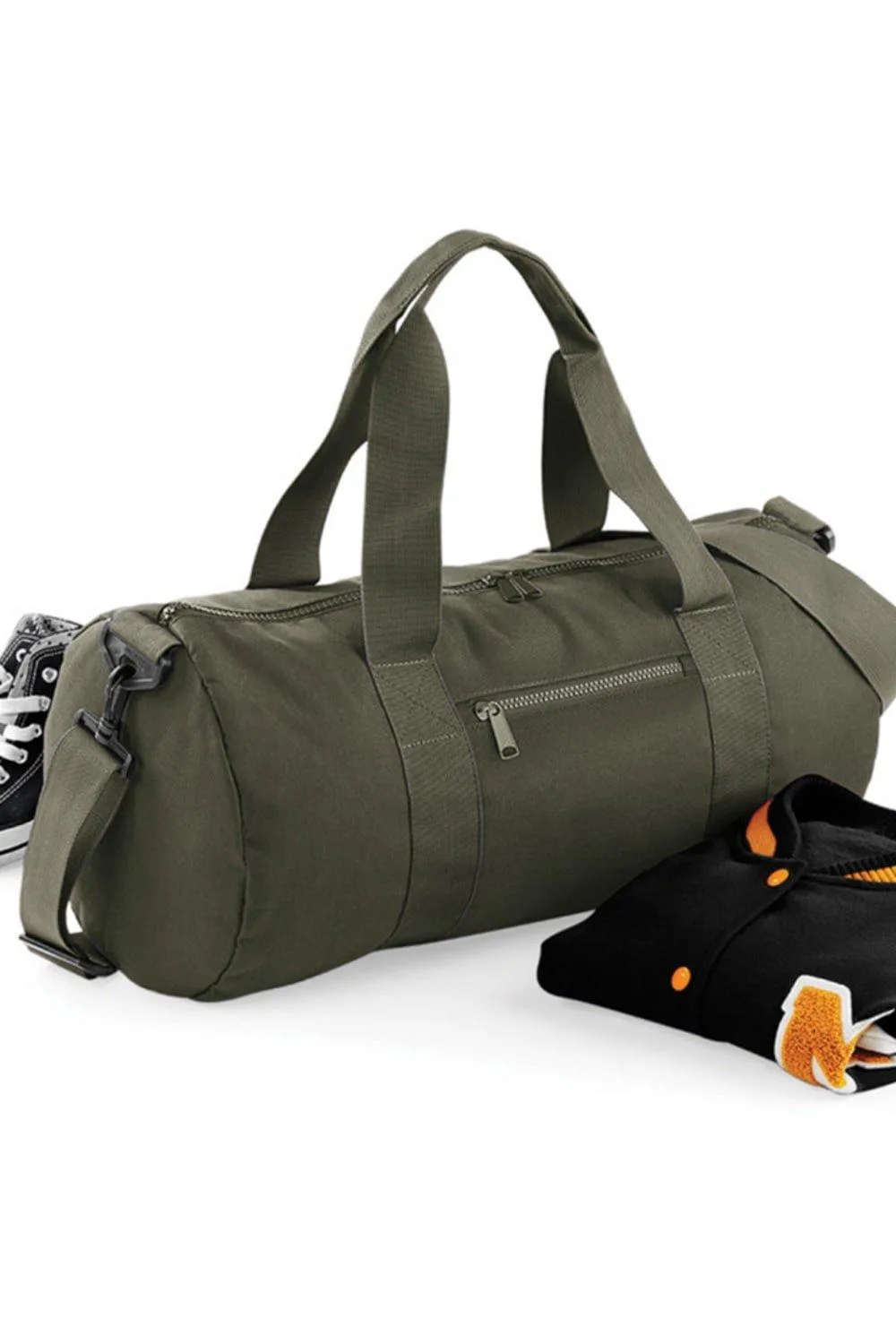 Обычная университетская бочка/спортивная сумка (20 литров) Bagbase, зеленый 
Обычная университетская бочка/спортивная сумка (20 литров) Bagbase, зеленый