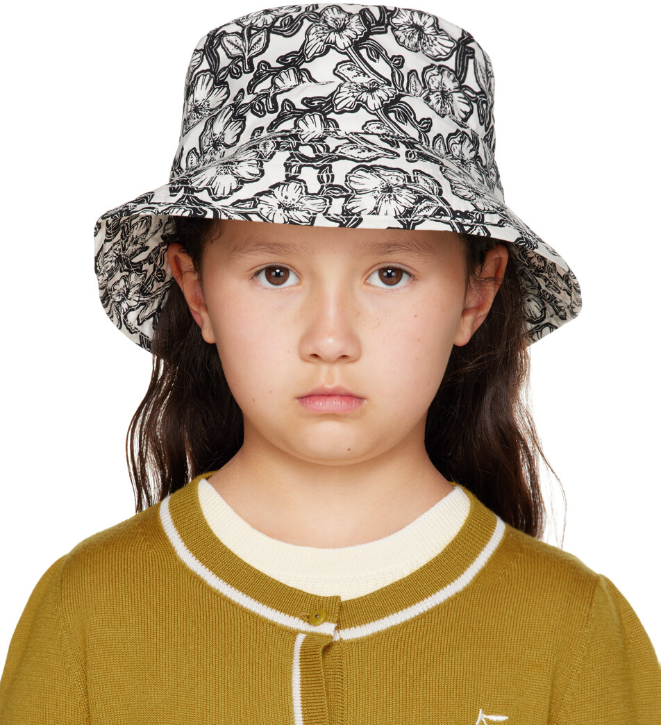 Детская панама Bonpoint с белыми и черными цветами
Детская панама Bonpoint с белыми и черными цветами