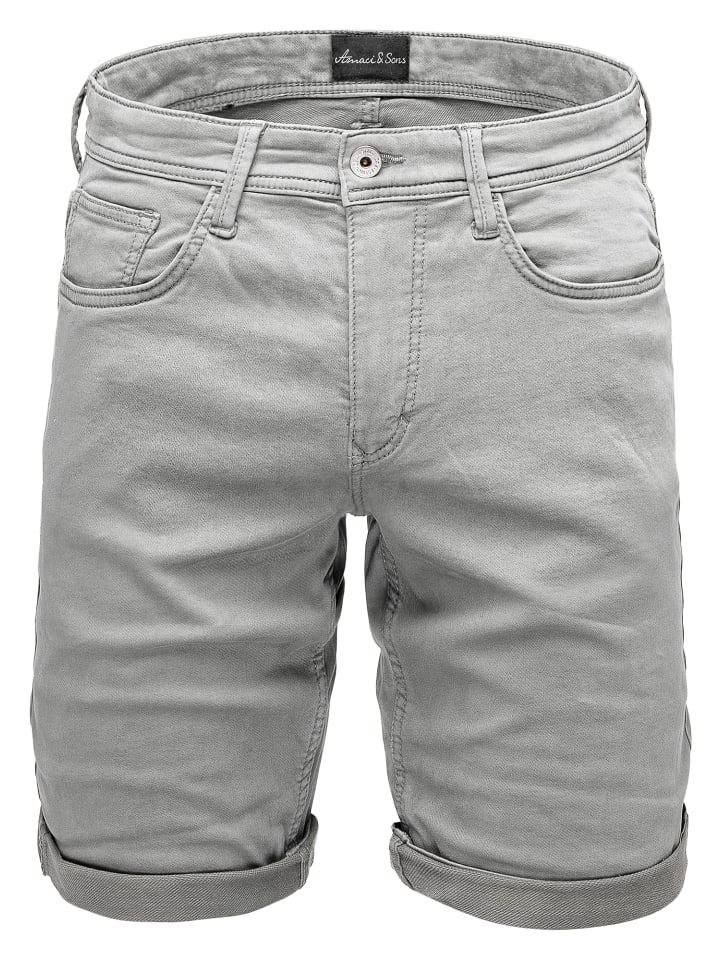 Тканевые шорты Amaci&Sons, светло-серый
Тканевые шорты Amaci&Sons, светло-серый