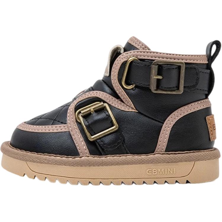 Детские зимние ботинки для дошкольников EBMINI, черный 
Детские зимние ботинки для дошкольников EBMINI, черный